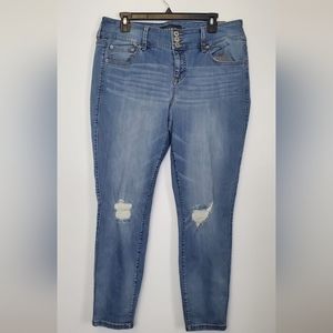 Premium Stretch Jegging Light Wash Jegging Size 16 R women's